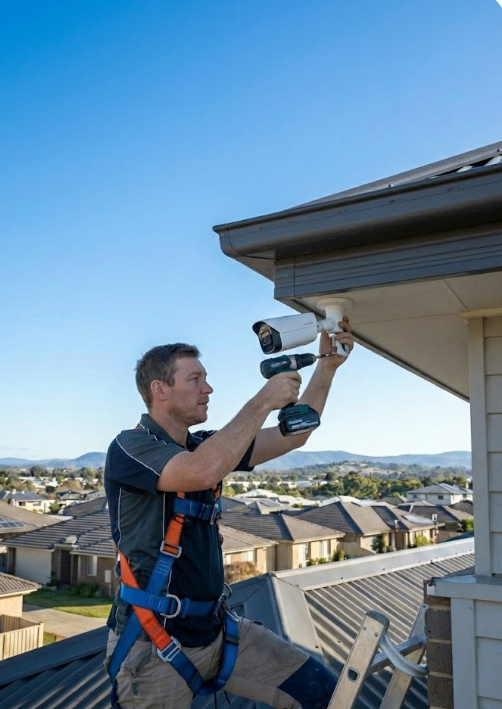 CCTV Camera and Alarm System Installation